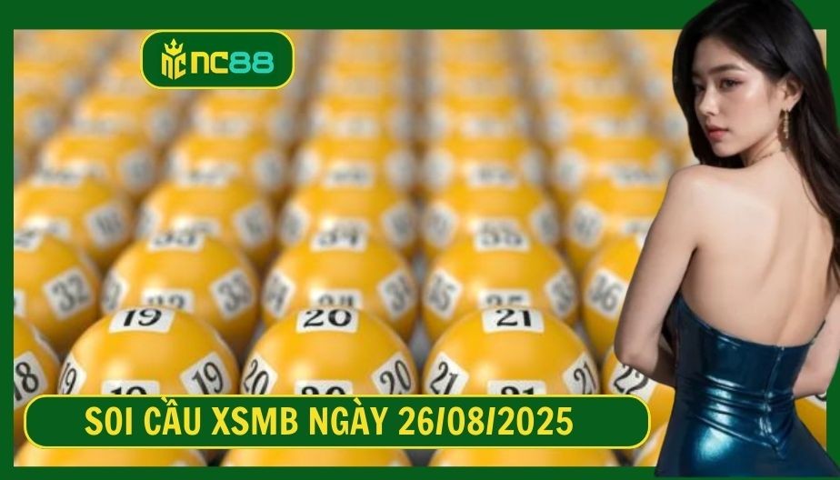 NC88 Soi cầu XSMB ngày 26/08/2025 - Dự đoán KQ XSMB 26/08/2025
